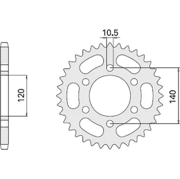 Řetězová sada pro motocykl CHT rozeta 5301 46 SUZUKI GSXR 600 98-00 5301 46 (498-46) (JTR498.46) (CHT rozeta 5301 46 SUZUKI GSXR 600 98-00 5301 46 (498-46) (JTR498.46))