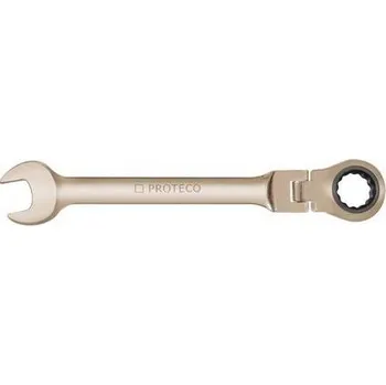 Klíč PROTECO klíč ráčnový očkoplochý 19 mm s kloubem CrV