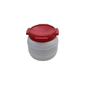 Plastový sud Curtec 10,4 l - bílo-červený