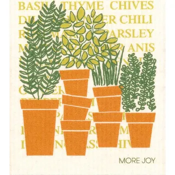 Utěrka More Joy More Joy, kuchyňský hadřík Herbs, 1 ks