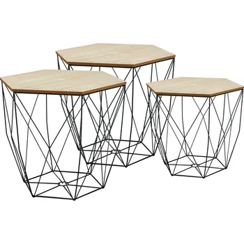 Konferenční stolek Sada odkládacích stolů MARIA