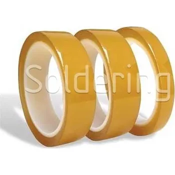 Výstražná páska ESD páska StaticTec, transparentní, šíře 25mm, délka 30m - 101006840