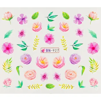 Lak na nehty BIO NAILS Vodolepka BN-927 květy