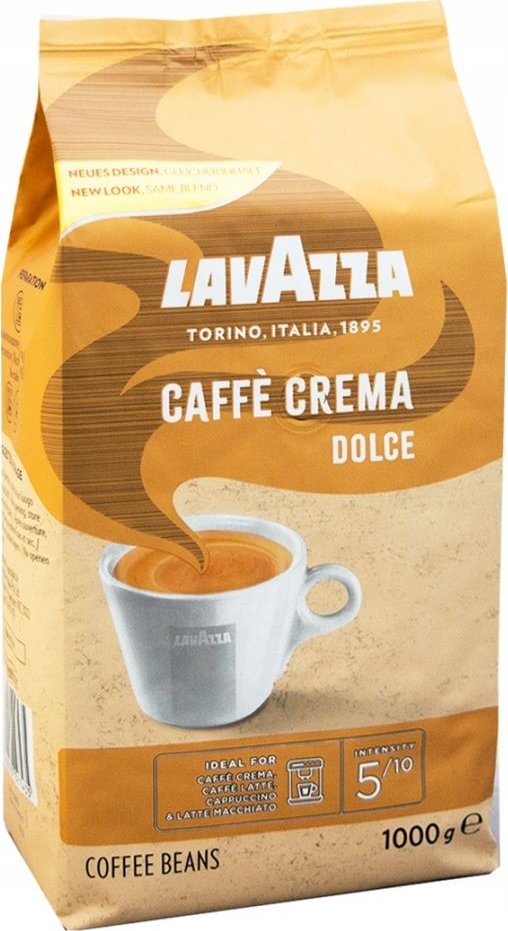 Lavazza Caffè Crema Dolce, zrnková káva, 1000g