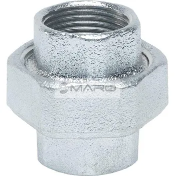 Instalatérský materiál GEBO Šroubení pozinkované č.330 FF 3/4", 330-5V