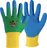 CXS Drago dětské rukavice máčené v nitrilu modré, 7
