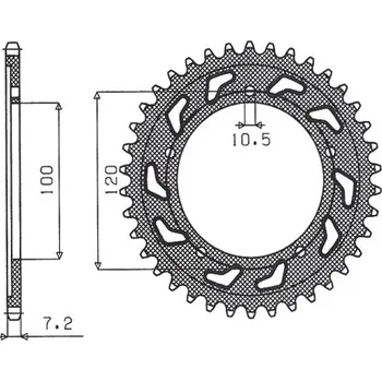 Řetězová sada pro motocykl SUNSTAR rozeta 4447 46 / 4363 46 APRILIA SMV 750 doRSODURO 08-12 (JTR702.46) (JTR713.46) (řetěz 525) (436346JT) (SUNSTAR rozeta 4447 46 / 4363 46 APRILIA SMV 750 doRSODURO 08-12 (JTR702.46) (JTR713.46) (řetěz 525) (436346JT))
