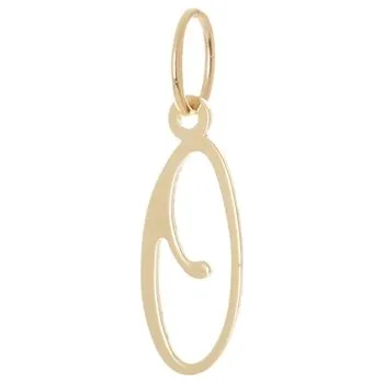 Přívěsek Přívěšek ze žlutého zlata písmeno O ZZ0927OF