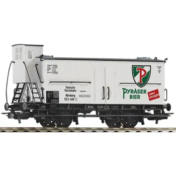 Modelářství PIKO 54598 H0 Vůz na pivo "Brauerei Pyraser", DRG, Ep.II PI54598