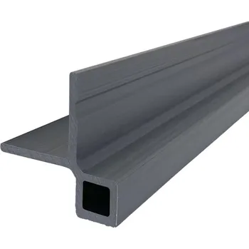 Obklad WPC Fasádní rohová lišta Světlešedá 81x81x2900mm