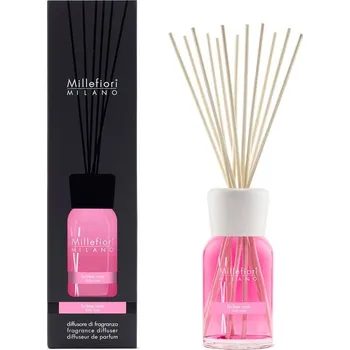 Svíčka Millefiori Milano Lychee Rose aroma difuzér 500 ml