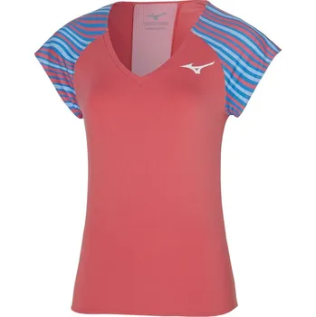 Dámské sportovní tričko Mizuno Printed Tee / Tea Rose Velikost: S