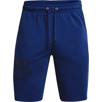 Pánské kraťasy pánské šortky UNDER ARMOUR - BLUE - L (Under Armour Rival Collegiate Shorts Mens)