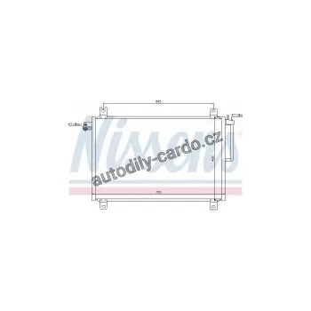Chladič motoru Chladič klimatizace NISSENS 94913