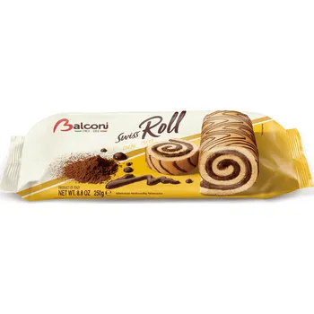 Trvanlivě pečivo Balconi Roll cacao roláda 250g