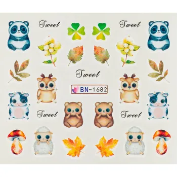 Lak na nehty BIO NAILS Vodolepka BN-1682 zvířátka