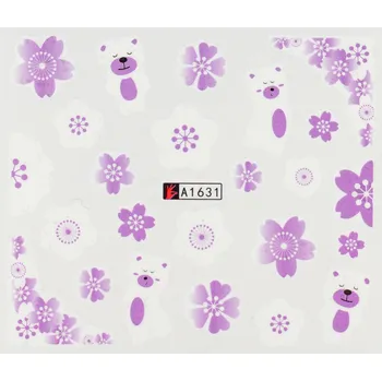 Lak na nehty BIO NAILS Vodolepka A1631 medvěd a květy