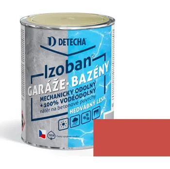 barva na beton Detecha IZOBAN 0,8kg červenohnědý
