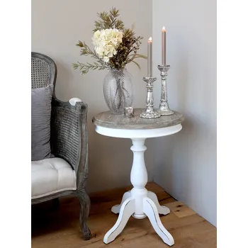 Váza Transparentní skleněná dekorační váza Leaf - Ø 14*18cm