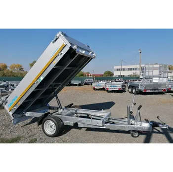 Přívěs k motorovému vozidlu Eduard – 2615 1-stranný sklápěč 1500kg kola 195/50R13C