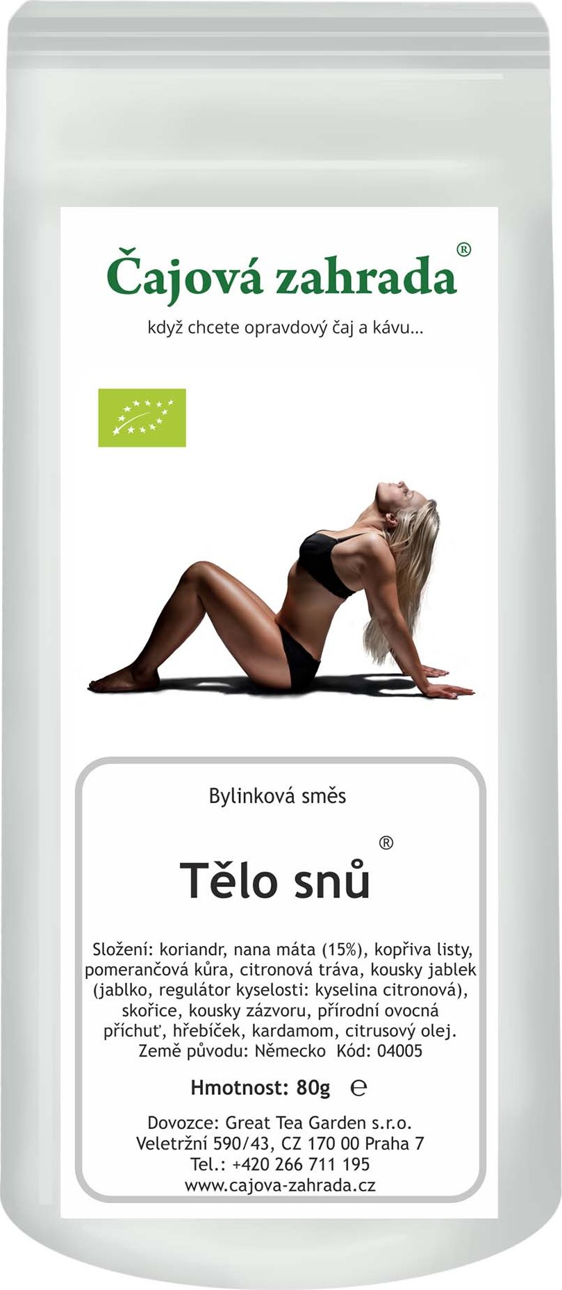 Čajová zahrada Tělo snů ® - bylinná směs