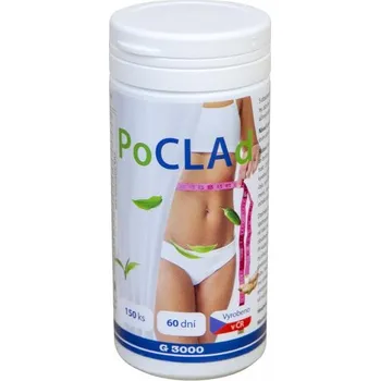 POCLAD - 150 TOBOLEK (S obsahem konjugované kyseliny linolové (CLA), ženšenu, guarany, zázvoru, organicky vázaného chromu, zeleného čaje a dalších účinných látek.)