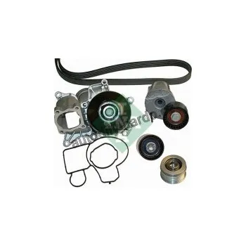 Rozvod motoru Sada drážkového řemene s vodní pumpou INA (IN 529001530)