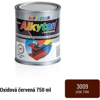 barva na kov ALKYTON RAL3009 lesk 750ml