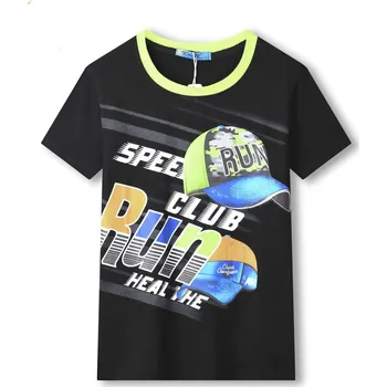 Chlapecké tričko Chlapecké tričko - KUGO TM9210, černá Barva: Černá, Velikost: 146