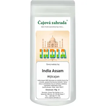 Čaj Čajová zahrada India Assam BOP Mijicajan - černý čaj Varianta: černý čaj 1000g