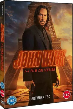 Sběratelská edice filmů DVD John Wick: 1-4 Film Collection (2014) 4 disky