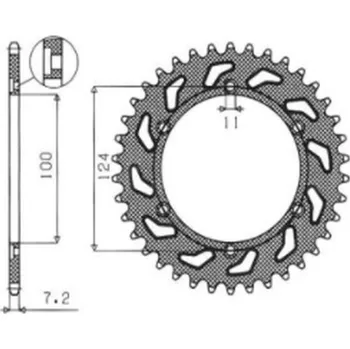 Řetězová sada pro motocykl SUNSTAR rozeta 4366 37 DUCATI MONSTER S4 916 01-03, ST4 996 02-05 (řetěz 525) (436637JT) (SUNSTAR rozeta 4366 37 DUCATI MONSTER S4 916 01-03, ST4 996 02-05 (řetěz 525) (436637JT))
