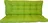 Axin Trading Polstr na zahradní houpačku 120 cm, světle zelený melír