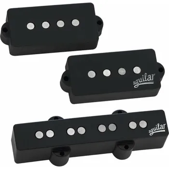 Snímač pro strunný nástroj Aguilar AG 4PJ-HC Black Baskytarový snímač
