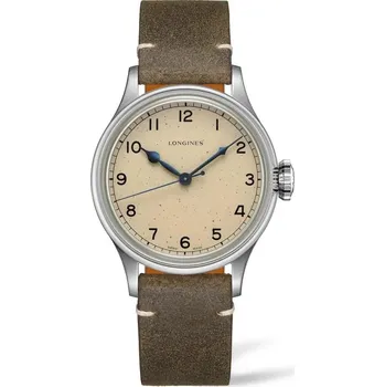 Hodinky Longines Heritage Military L2.819.4.93.2 + záruka 5 let + možnost výměny do 90 dní