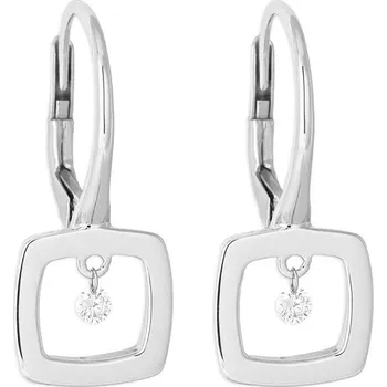 Náušnice Zlaté náušnice s diamanty CO1776BRW