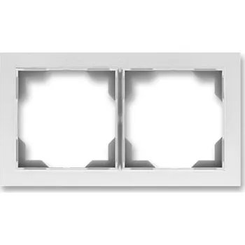 vypínač NEO TECH Dvojrámeček titanová ABB 3901M-A00120 08