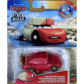 auto na autodráhu Disney Pixar Cars Color Changers 2 v 1 CAVE BLESK McQueen, Mattel HMD67