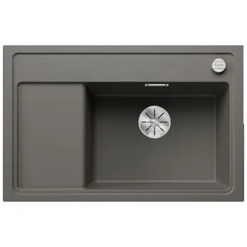 Granitový dřez Blanco ZENAR XL 6 S Compact InFino Silgranit šedá vulkán dřez vpravo s excentrem - 527368 + ZÁRUKA 3 ROKY ZDARMA