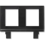 ABB Element,Time 5014E-B01018 Maska nosná pro 2 komunikační zásuvky keystone