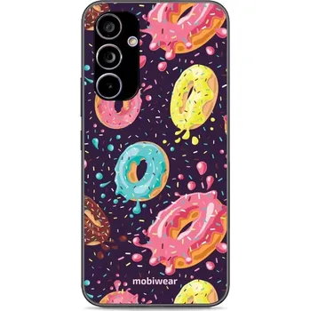 Pouzdro na mobilní telefon Lesklý kryt Mobiwear Glossy - Samsung Galaxy A54 5G - G046G - Donutky (Prémiové lesklé pouzdro, obal, kryt Mobiwear Glossy na mobil Samsung Galaxy A54 5G - G046G - Donutky, materiál Plast + TPU silikon - krytí po všech stranách, neošoupatelný potisk, tenk