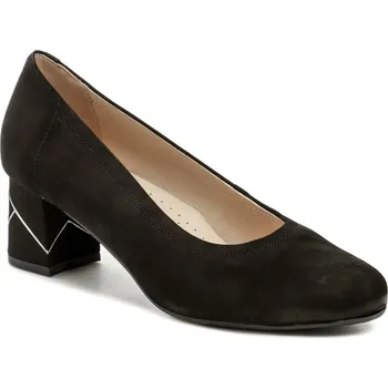 Dámské lodičky Pulso AF-972V nubuk černé dámské nadměrné lodičky EUR 45