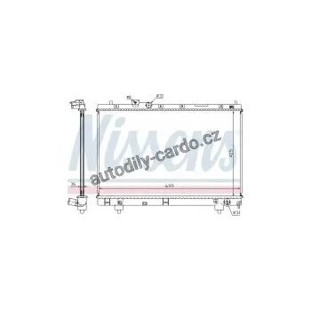 Chladič motoru Chladič motoru NISSENS 64795A