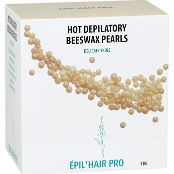 Depilační vosk pro jemnou pokožku Sibel Beeswax Pearls - světle žlutý, 1000 g (7410441) + dárek zdarma