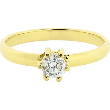 Prsten Zásnubní prsten ze zlata s diamantem 13ZP2100116