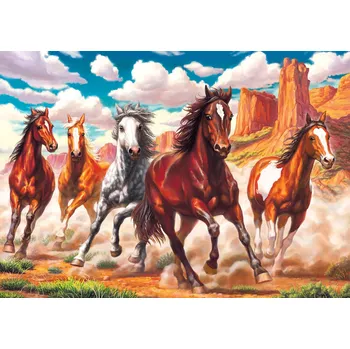 Puzzle Puzzle Art Puzzle Běh údolím, 1000 dílků + k objednávce puzzle zdarma