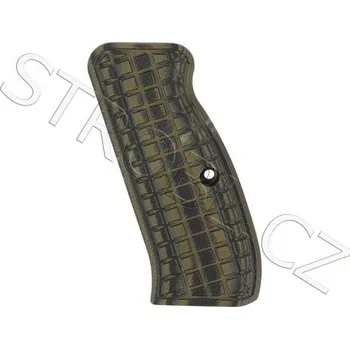 Příslušenství pro sportovní střelbu Pachmayr G-10 Tactical pro CZ 75 Compact (černo-zelené hrubé)