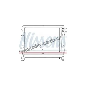 Chladič motoru Chladič motoru NISSENS 68511