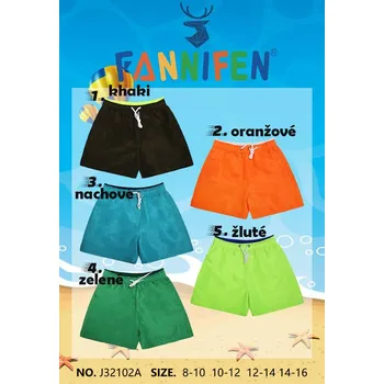 Chlapecké plavky Chlapecké koupací šortky Annifen J32102A