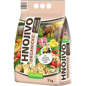Hnojivo Forestina Standard přírodní zahradní hnojivo 3 kg